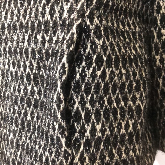 NWT.BEBE Top.Cocktails Jacket w/Rabbit Fur-Removable Collar. Coat Pancho.Size M. - Picture 6 of 14